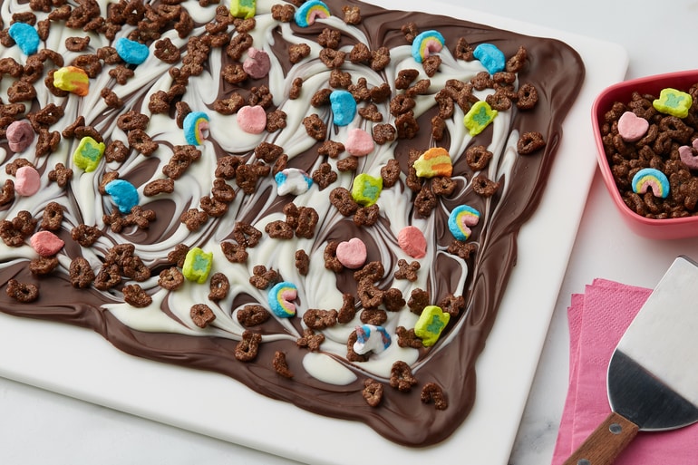 Tableta marmoleada de Chocolate Lucky Charms™